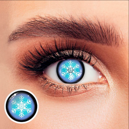 Lentes de contacto cosplay de chica de Invierno