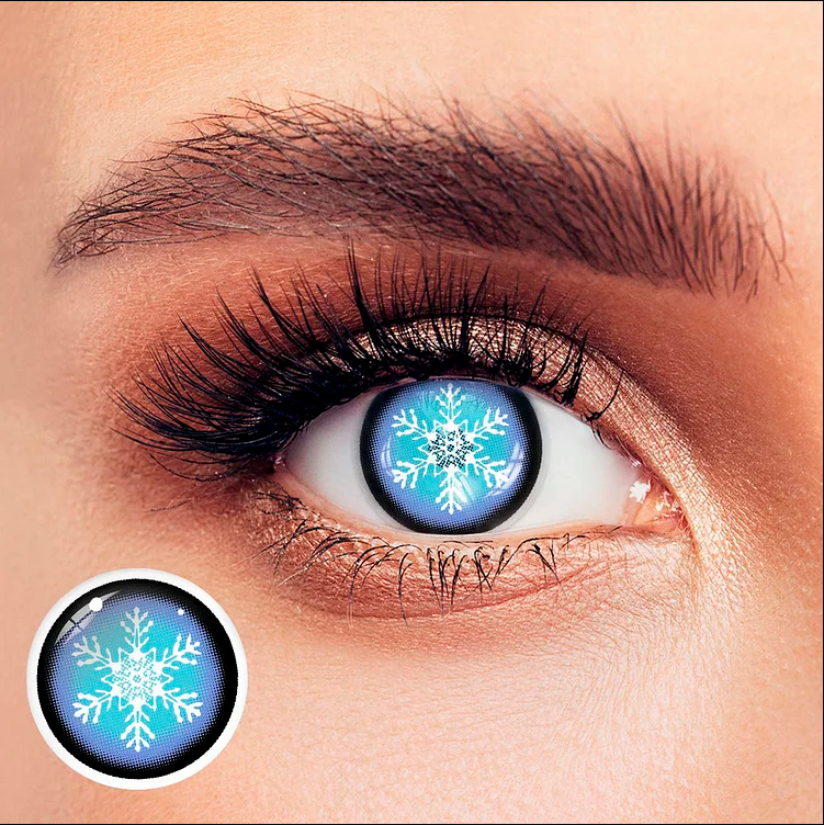 Lentes de contacto cosplay de chica de Invierno