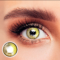 Anime Yellow Lentes de contacto cosplay