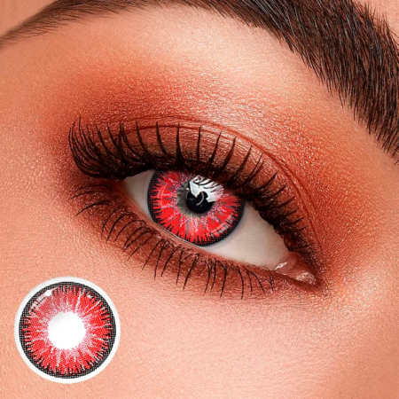 Lentes de contacto cosmeticos vika red