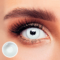 Lentes de contacto cosplay White Block